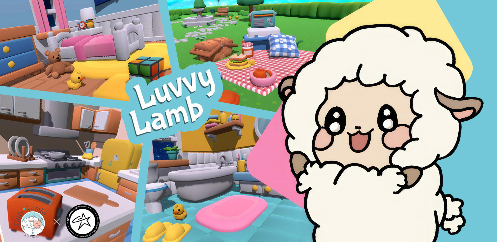 Luvvy Lamb Game Banner