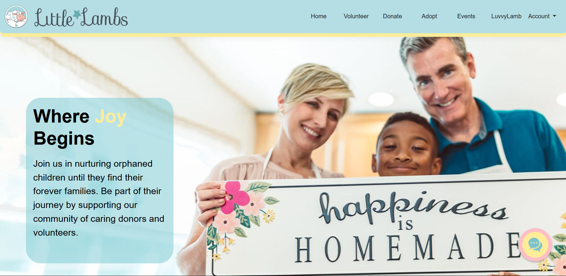 Little Lambs Website